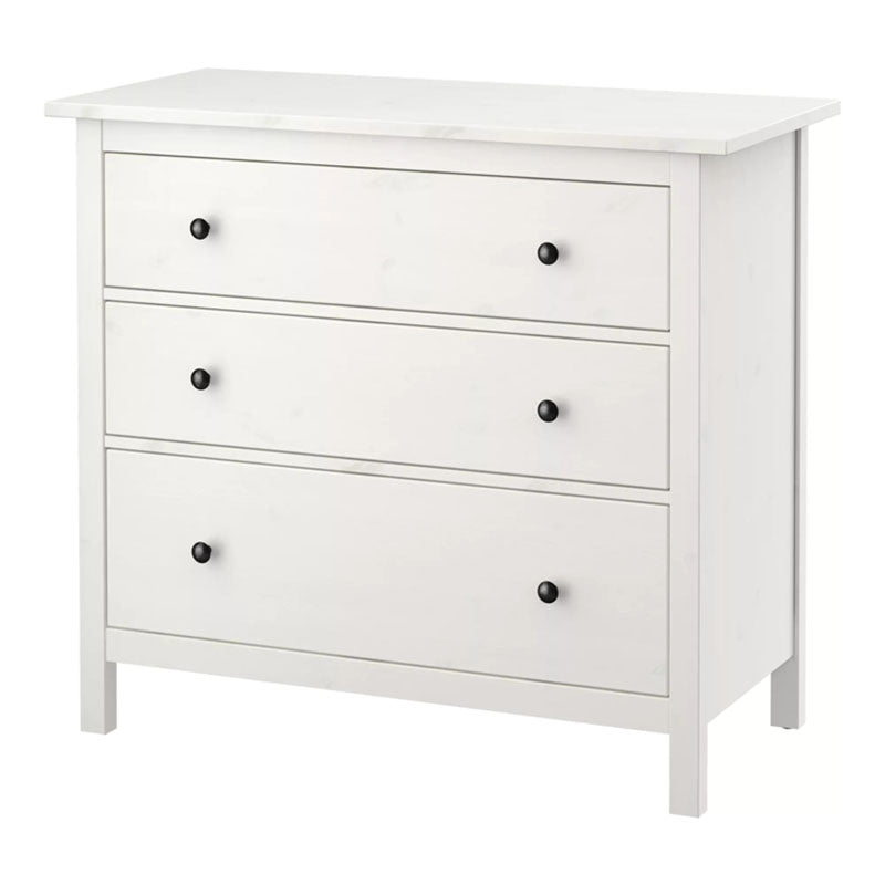 Contemporary Horizontal Chest Bedroom Storage Chest with 3 Drawers