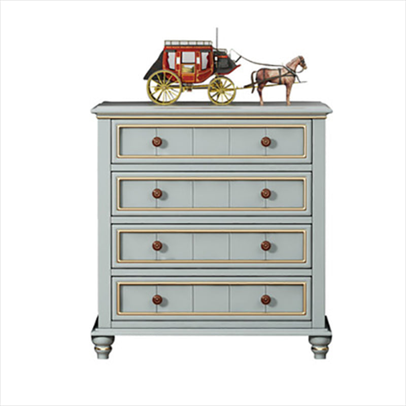 Glam Style Storage Chest Solid Wood Storage Chest Dresser with 3/4/5 Drawers