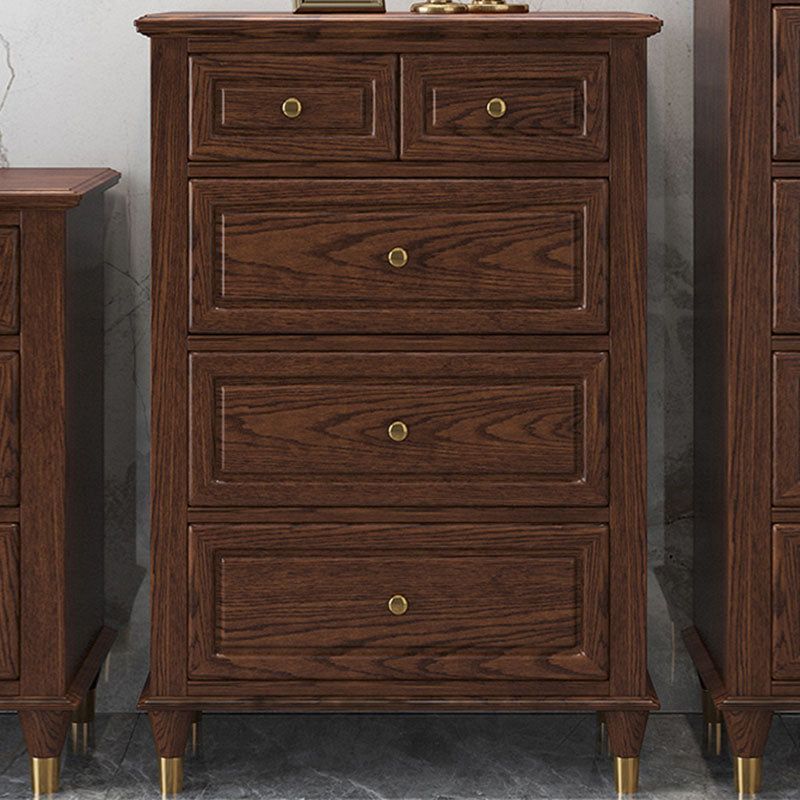 American Traditional Dresser Solid Wood Storage Chest , 16.11" W