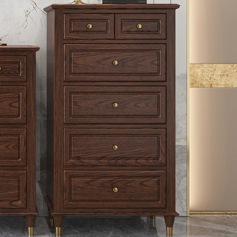 American Traditional Dresser Solid Wood Storage Chest , 16.11" W