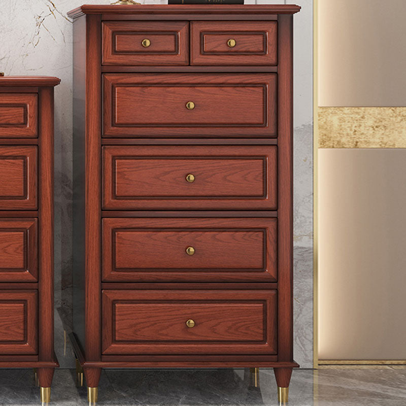 American Traditional Dresser Solid Wood Storage Chest , 16.11" W