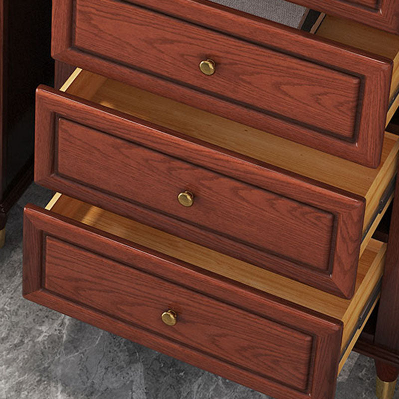 American Traditional Dresser Solid Wood Storage Chest , 16.11" W