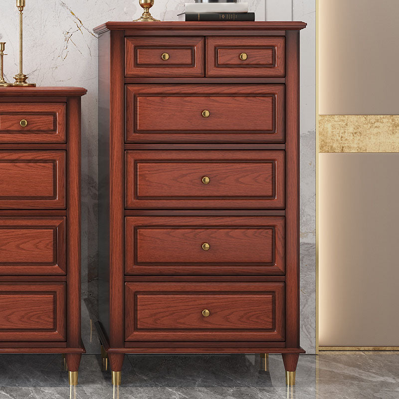 American Traditional Dresser Solid Wood Storage Chest , 16.11" W