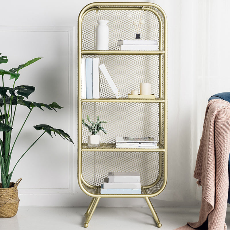 Shelves Included Bookcase Vertical Metal Bookshelf Closed Back