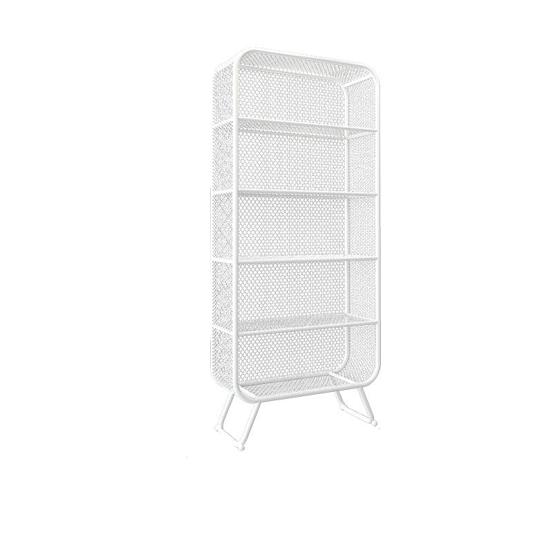 Shelves Included Bookcase Vertical Metal Bookshelf Closed Back