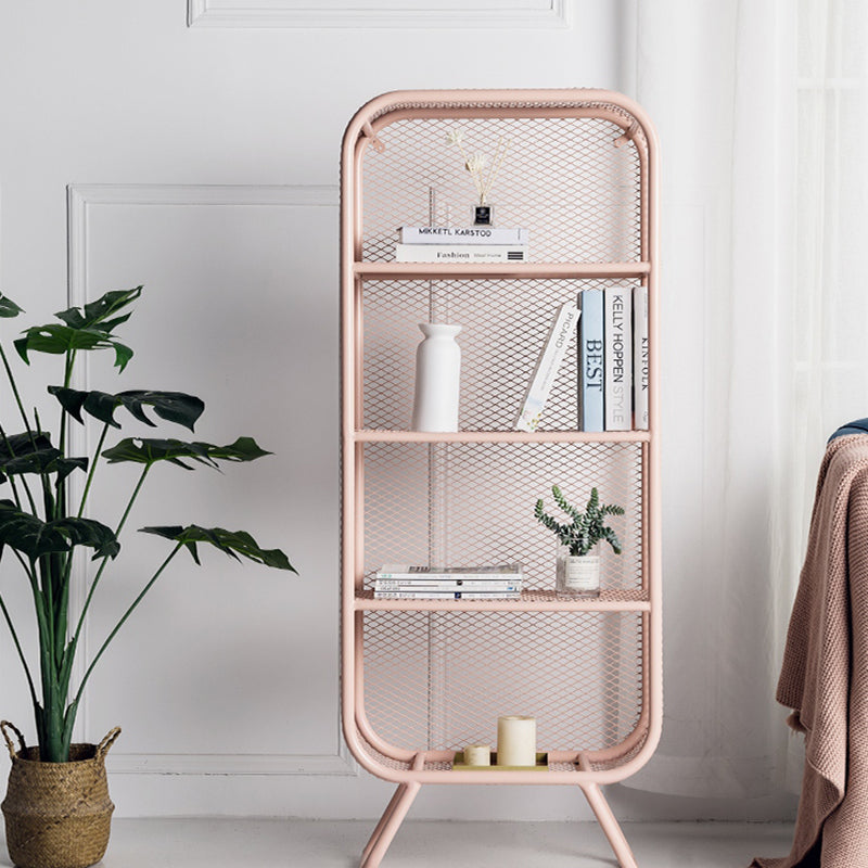 Shelves Included Bookcase Vertical Metal Bookshelf Closed Back