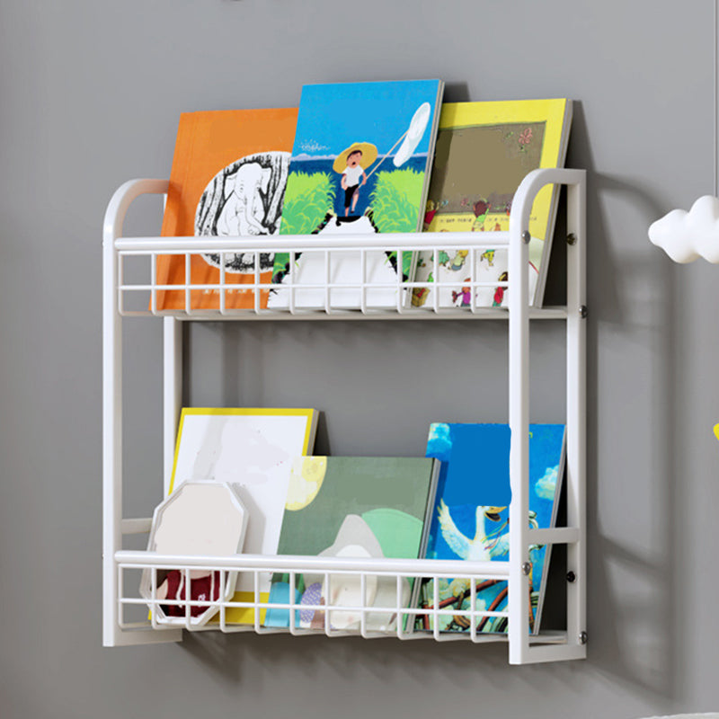 Wall Unit Modern Shelf Bookcase Metal Open Bookcase for Home