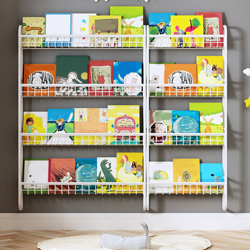 Wall Unit Modern Shelf Bookcase Metal Open Bookcase for Home