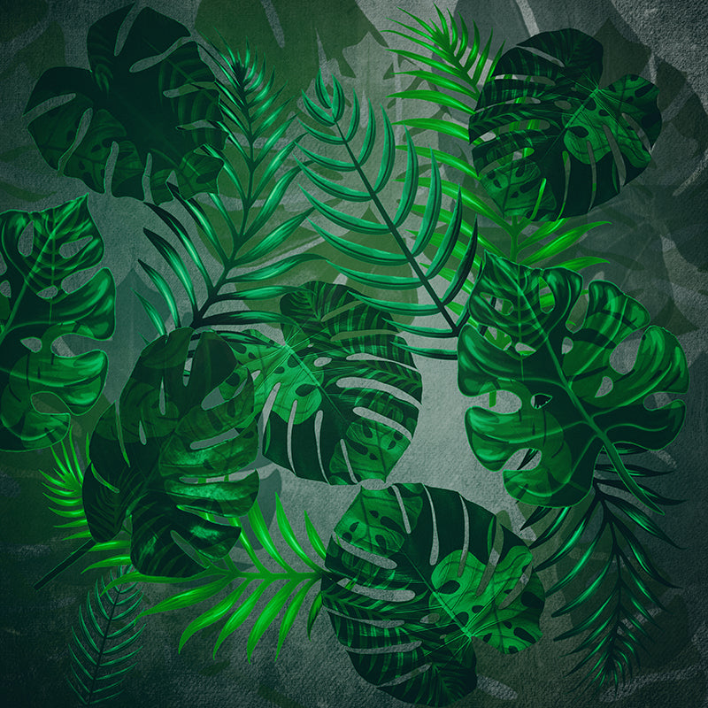 Illustration Plant Decoration Mural Mildew Resistant Wallpaper Sleeping Room Wall Mural