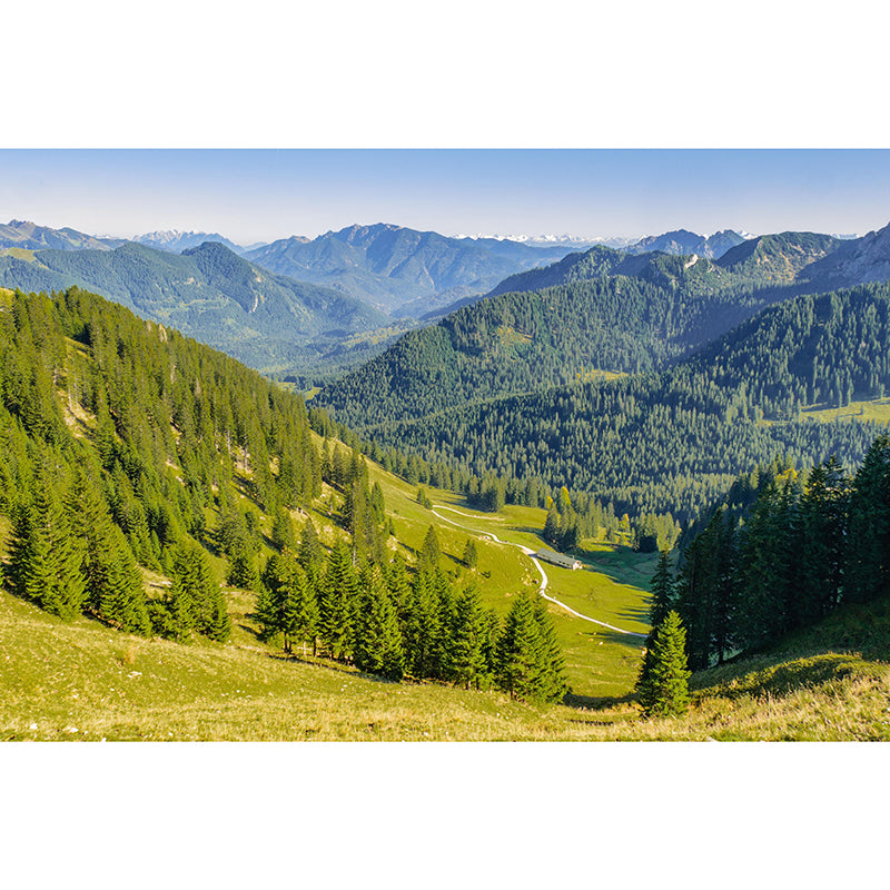 Decorative Photography Wallpaper Contemporar Mountain Stain Resistant Wall Mural