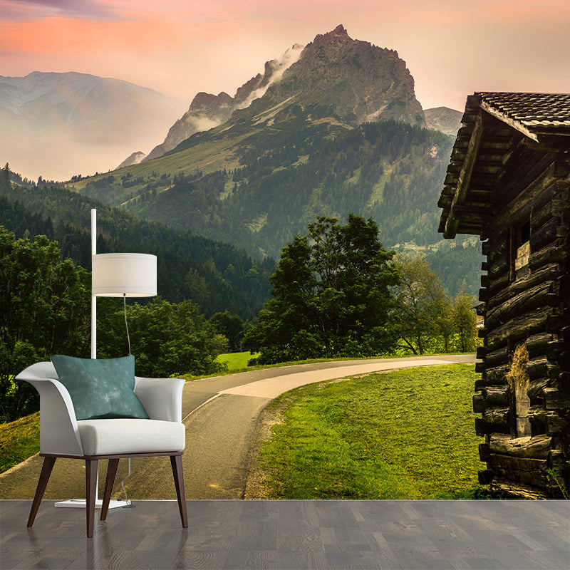 Photography Wall Mural Mountain Decorative Stain Resistant Home Mural