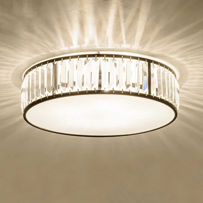 Metal Round Flush Mount Lights Contemporary Style Multi Lights Flush Ceiling Light