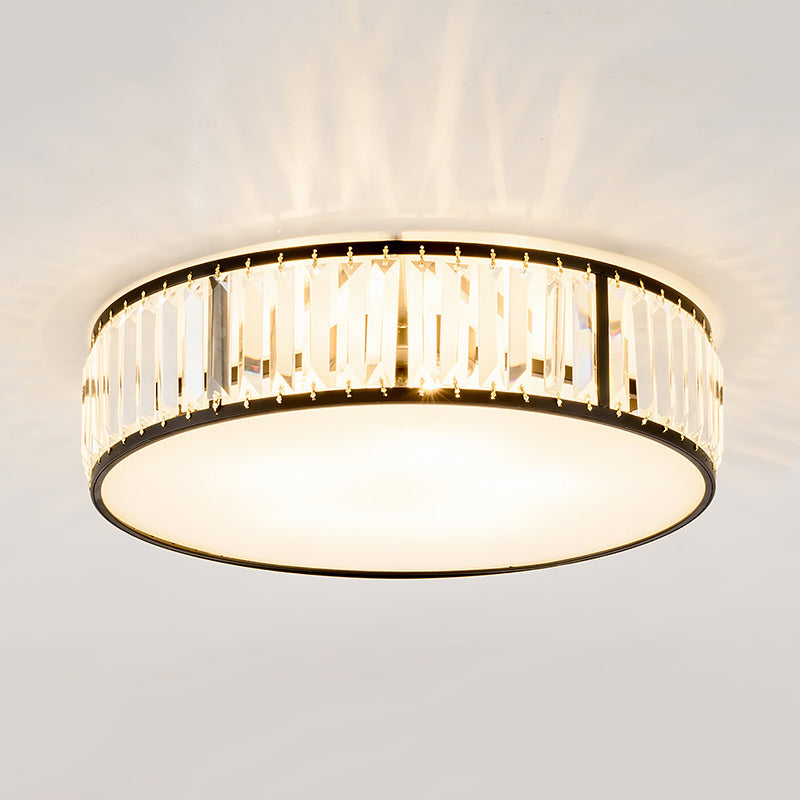 Metal Round Flush Mount Lights Contemporary Style Multi Lights Flush Ceiling Light