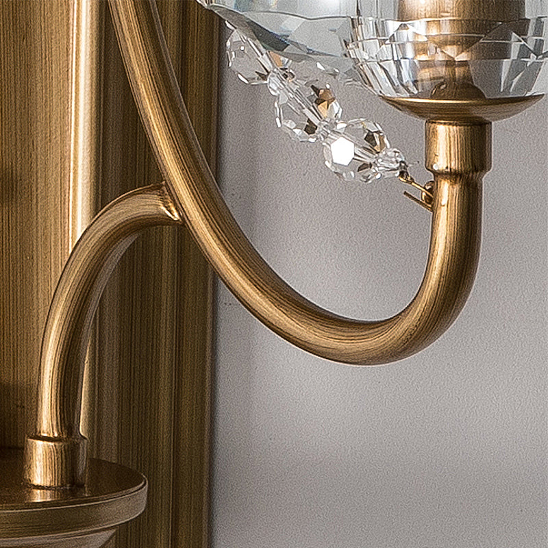 Rustic Golden/Silver Lighting Candle Style Antique Wall Light for Restaurant