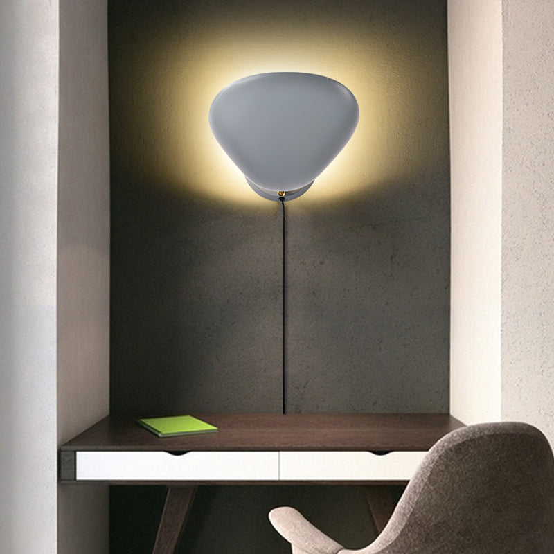 Metal Sphere Shape Wall Lights Modern Style 1 Head sconce light for Hallway