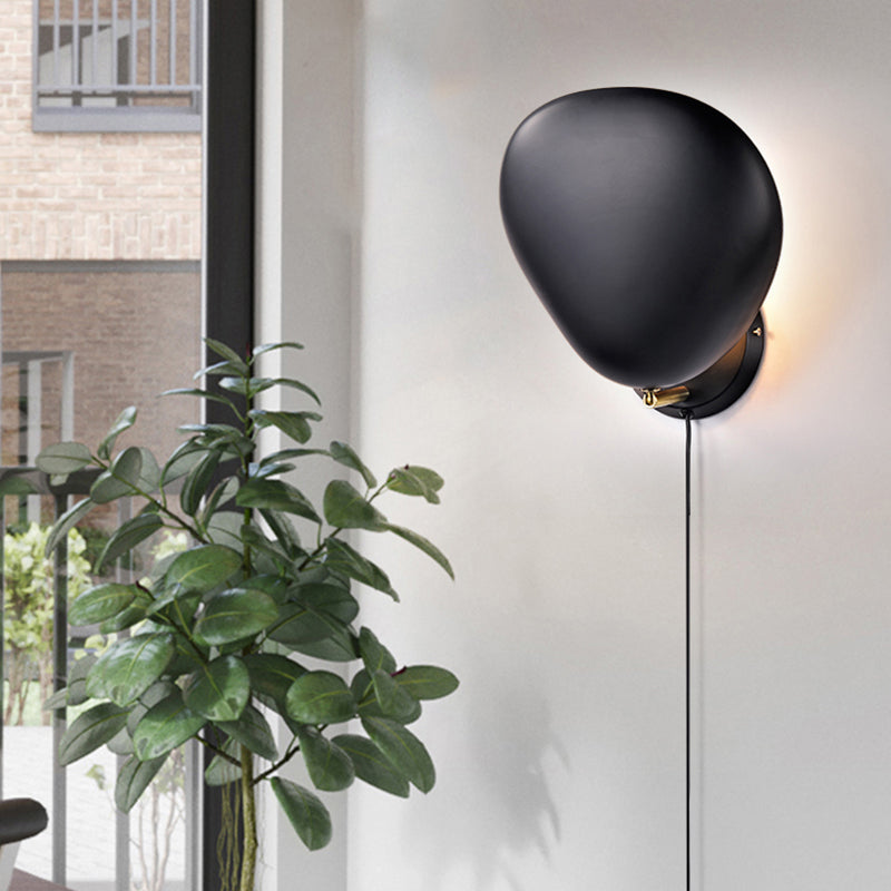 Metal Sphere Shape Wall Lights Modern Style 1 Head sconce light for Hallway