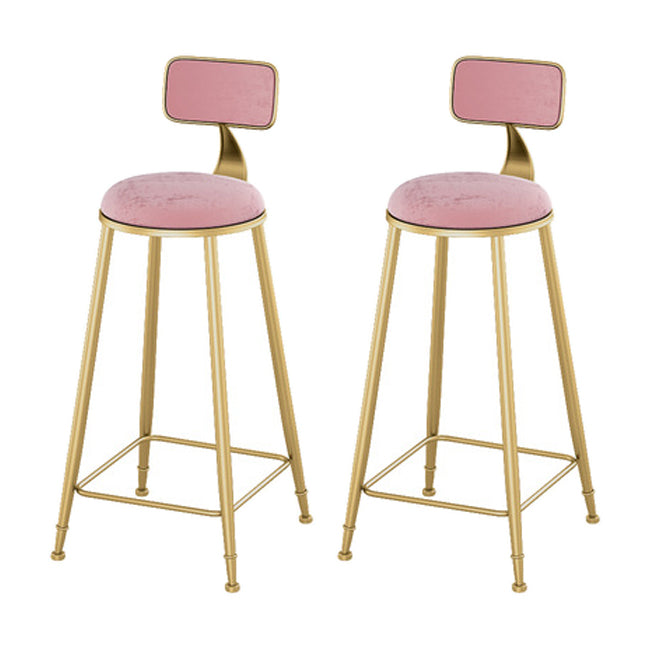 Glam 1/2/3 Pieces Metal Bar Table Set Rectangle Bar Table with High Stools for Home