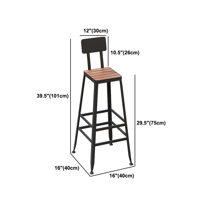 Industrial 1/2/5 Pieces Reclaimed Wood Bar Table Set Fixed Counter Set