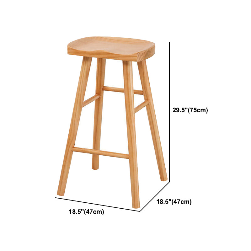 Modern 1/4/5 Pieces Wood Bar Table Set Rectangle Bar Table with High Stools for Kitchen