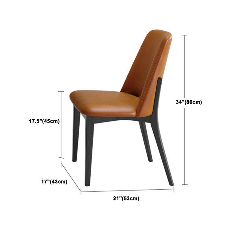 Solid Wood Frame Dining Room Set 1/2/5/7 Pcs Round Dining Table with Armless Chairs