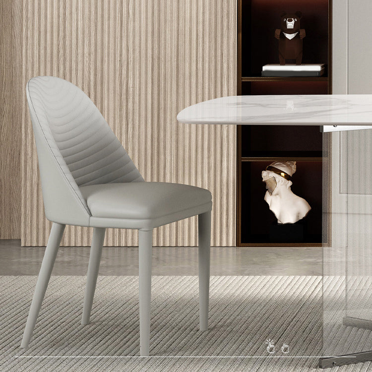 Contemporary Rectangle Sintered Stone Dining Table Set 1/3/4/5/6 Pieces Dining Set