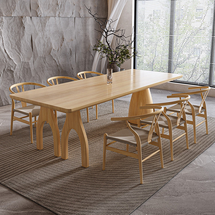 Industrial Solid Wood Dining Table Set 1/2/7 Pieces Dining Set