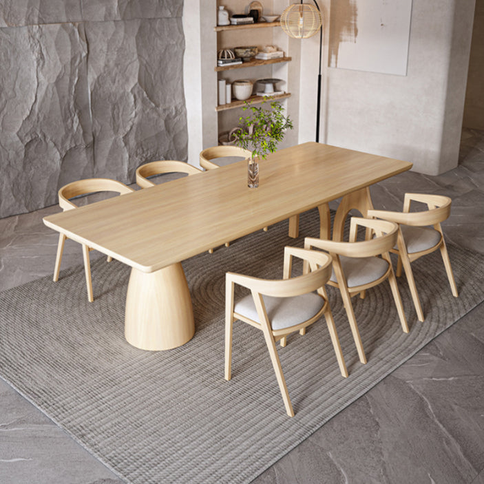 Industrial Solid Wood Dining Table Set 1/2/7 Pieces Dining Set