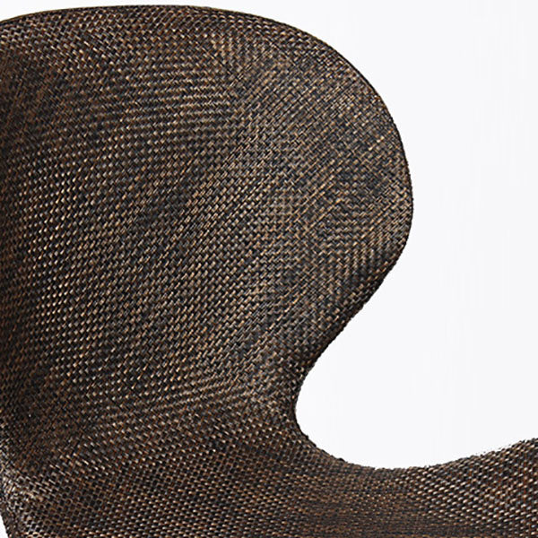 Scandinavian Metal Barstool Faux Leather Low Back Footrest Furniture