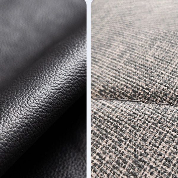 Scandinavian Metal Barstool Faux Leather Adjustable Counter Stool for Home