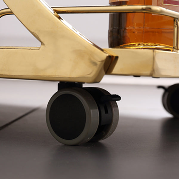 32.68" High Contemporary Rectangle Prep Table Rolling Metal Prep Table for Kitchen