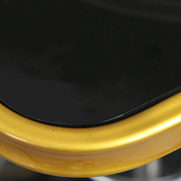 33.07" High Contemporary Rectangle Prep Table Rolling Metal Prep Table for Kitchen