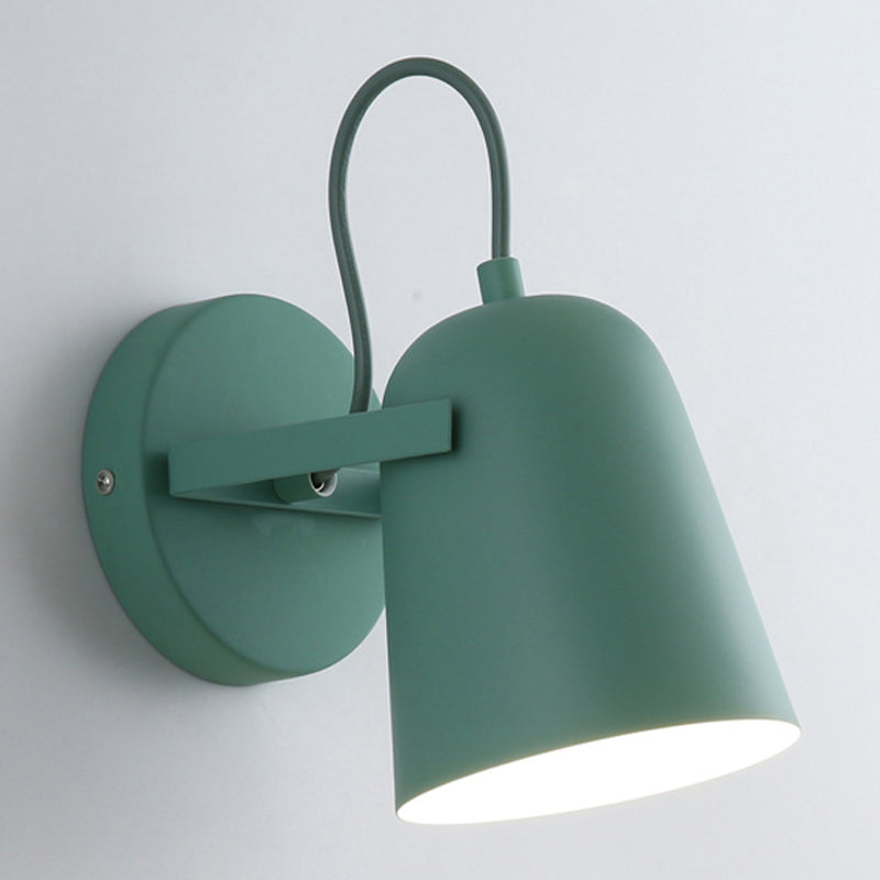 Modern Elongated Dome Shape Wall Sconce Lights Metal 1 Light Wall Light for Living Room