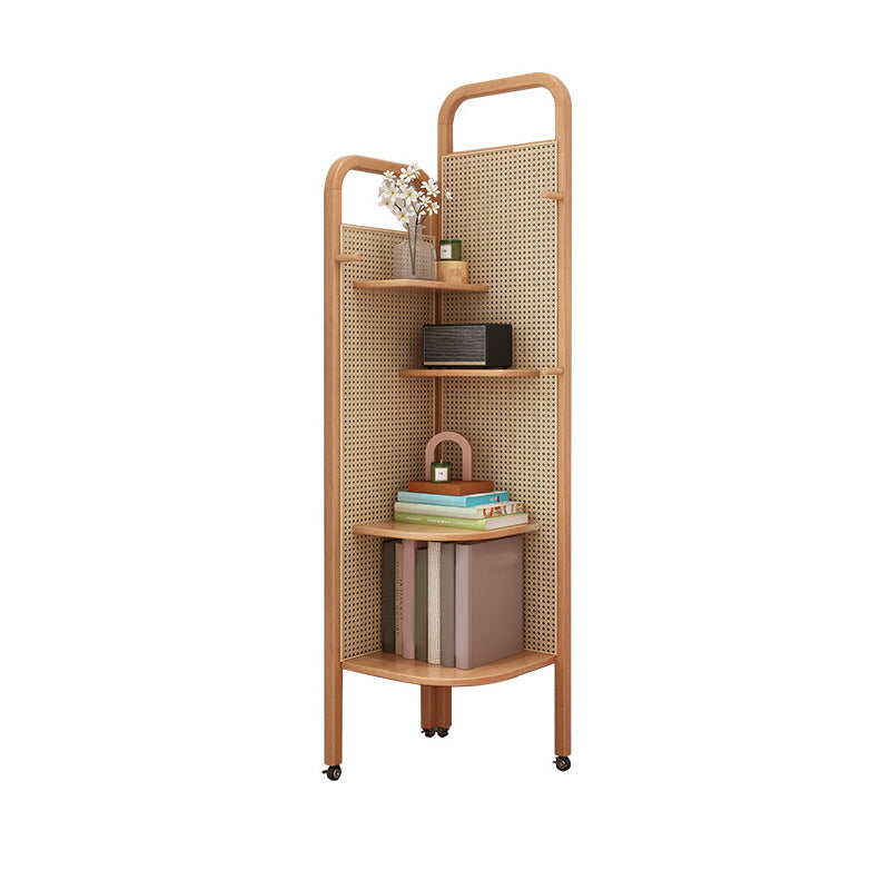 Mid-Century Modern Storage Cabinet with Adjustable Shelves Cabinet