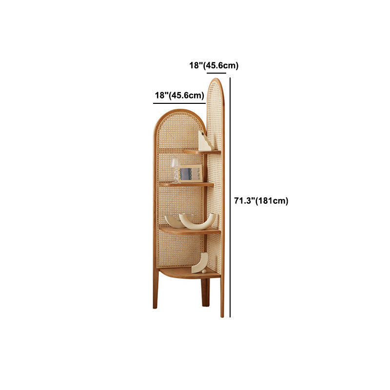 Mid-Century Modern Storage Cabinet with Adjustable Shelves Cabinet