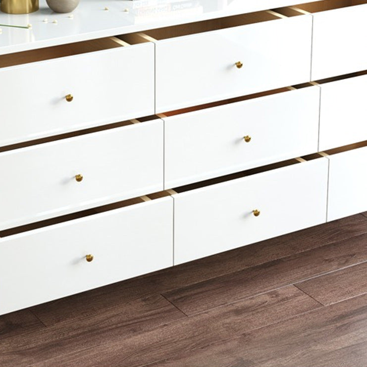 Modern & Contemporary Storage Cabinet Square Chest with Drawer