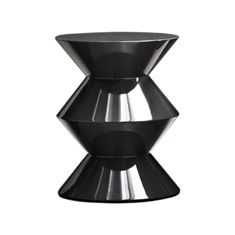 17.75" Tall Mid-century Side End Table Pedestal Round Sofa Side Accent Table