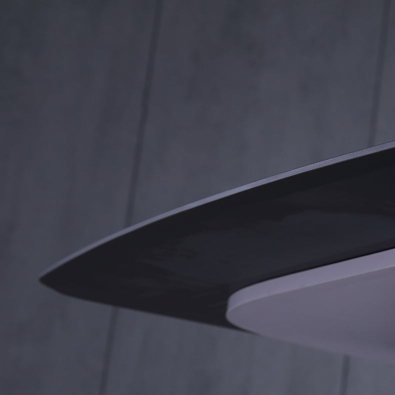 Rectangle Dining Table Industrial Stone Dining Table with 4 Legs