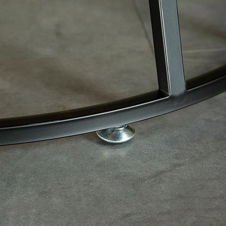 Solid Wood Dining Table Contemporary Round Dining Table with Pedestal Base