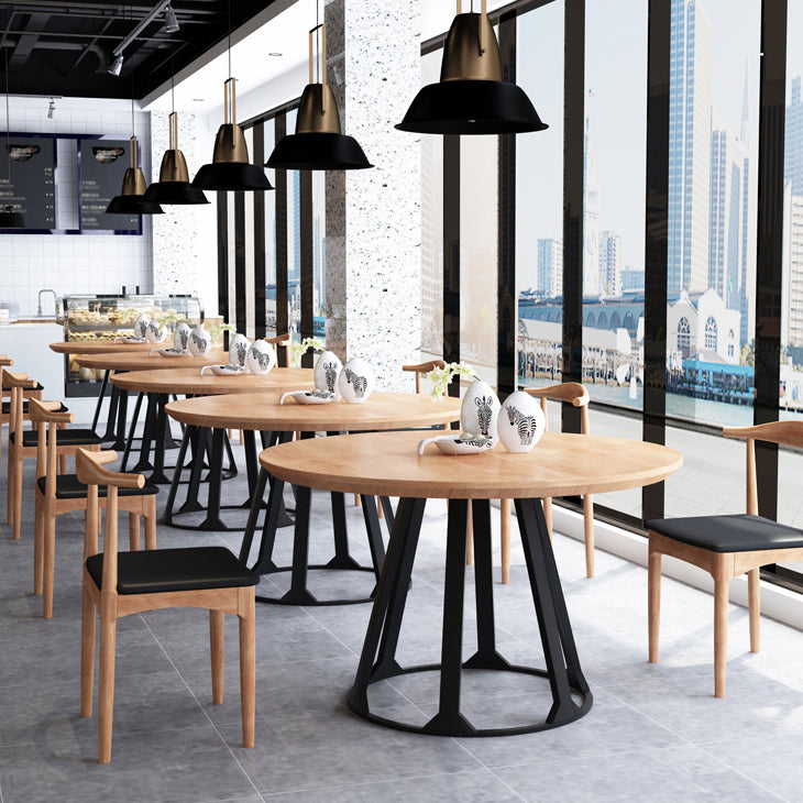 Round Dining Table Contemporary Dining Table with Pedestal for Dining Room