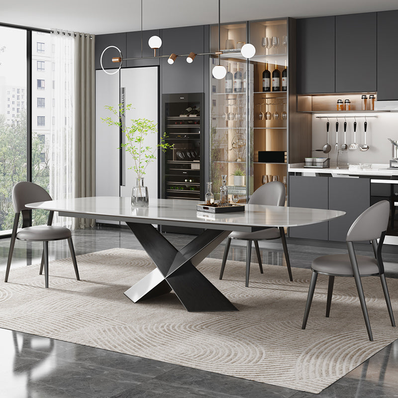 Rectangle Dining Table Sintered Stone Dining Table for Dining Room