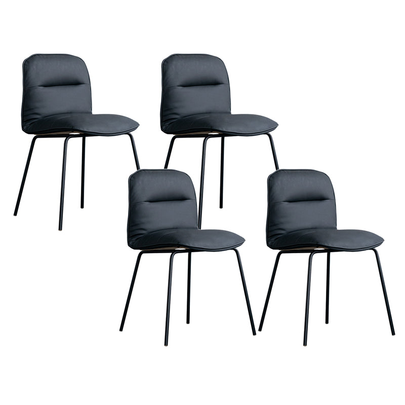 Parsons Dining Room Chair Industrial Upholstered Dining Side Chair