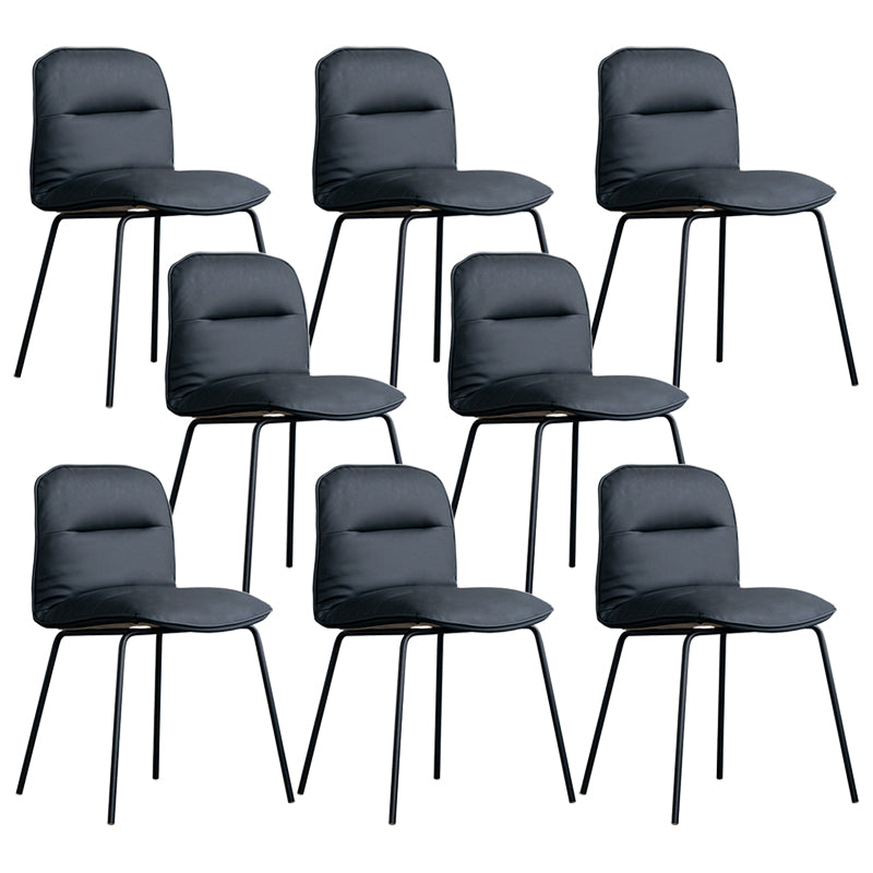 Parsons Dining Room Chair Industrial Upholstered Dining Side Chair