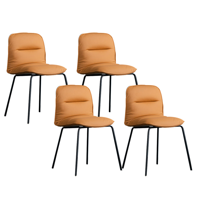 Parsons Dining Room Chair Industrial Upholstered Dining Side Chair