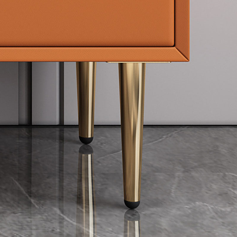 15.6-inch Width Glam Dresser Stone Storage Chest with 7 Drawers