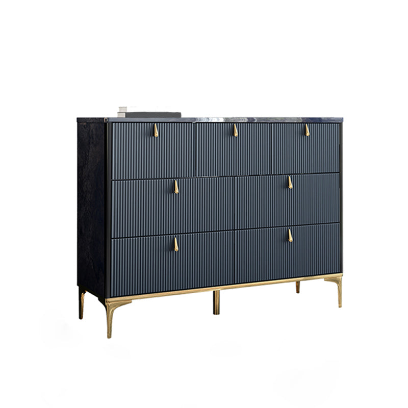 15.21-inch Width Glam Dresser 5/7/8 Drawers Storage Chest Dresser