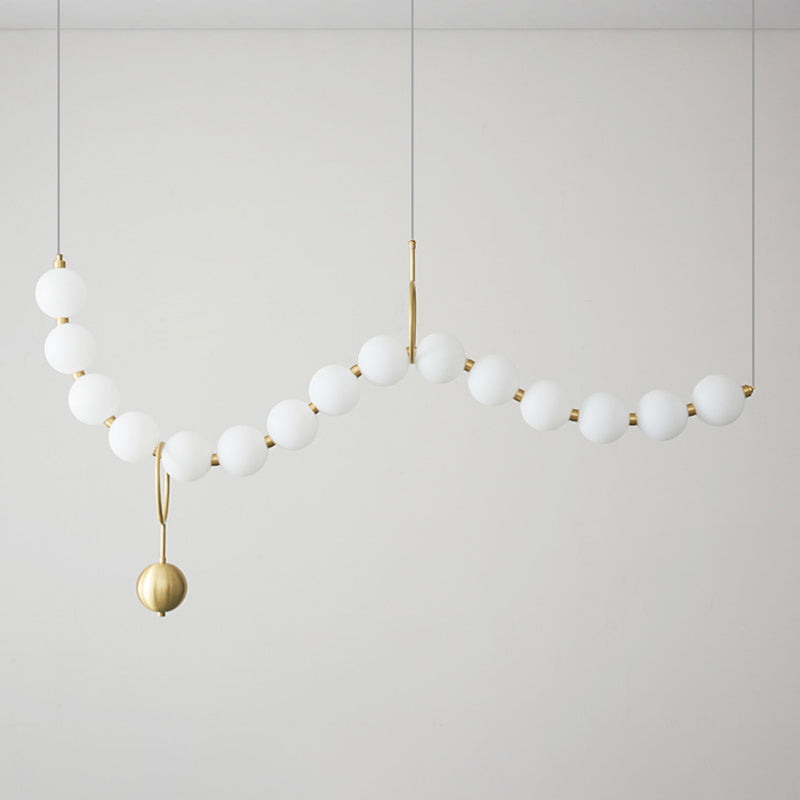 1 Light Unique Shape Hanging Ceiling Lights Modern Hanging Light Fixtures for Living Room