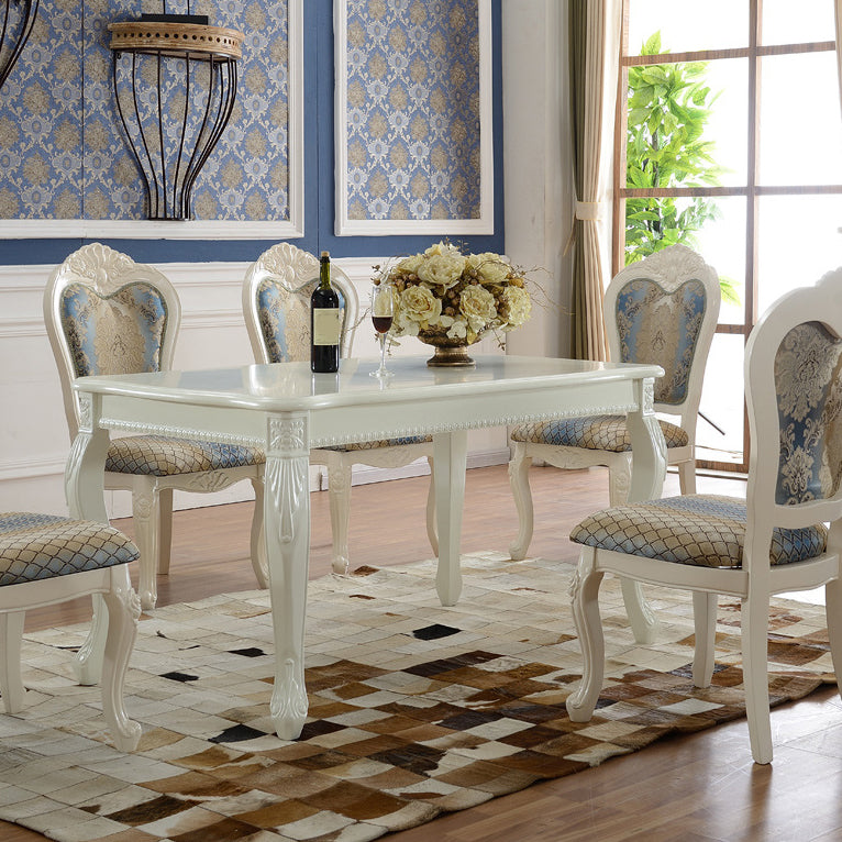 Victoria Rectangle Table Set 1/2/5/6 Pieces Dining Set for Home