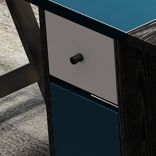 Modern Dining Set 1/3/5 Pcs Storage Folding Dining Table with Folding Chairs