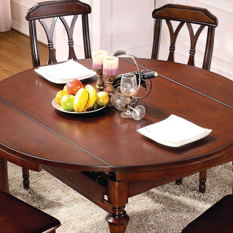 Traditional Solid Wood Table Set 1/2/7 Pieces Dining Set for Home