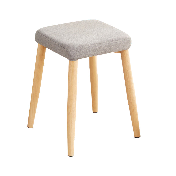 Modern Dining Set 1/5 Pcs Wood Dining Table with Armless Chairs